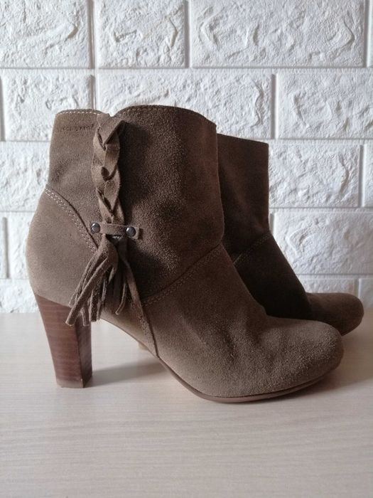 Botine piele intoarsa Roberto Santi