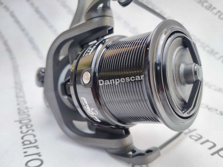 SET 2 Mulinete Feeder si Crap PRO FL NOBLE HP6500 cu tambur Long Cast