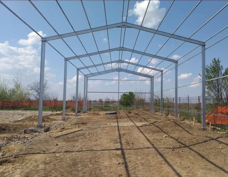 Executăm la comandă structuri metalice pentru hale depozite ateliere s
