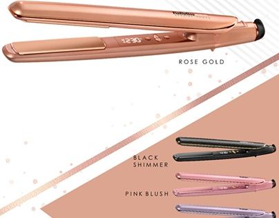 Щипцы для укладки и кератинового выпрямления волос, плойки для завивки