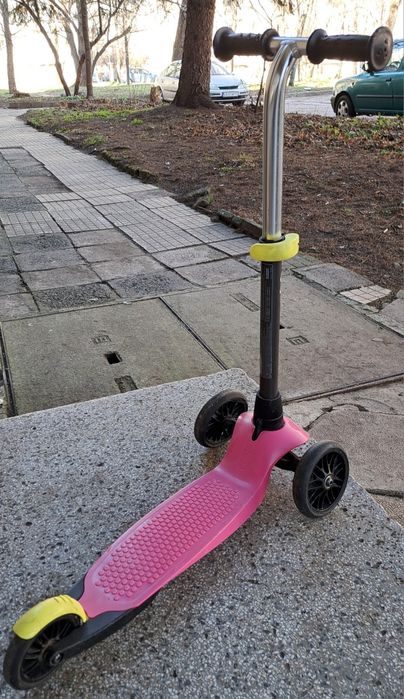 Детска тротинетка Oxelo розова Перфектна