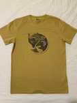 Продавам нова тениска Fjallraven Arctic Fox T-Shirt, Mustard, размер L