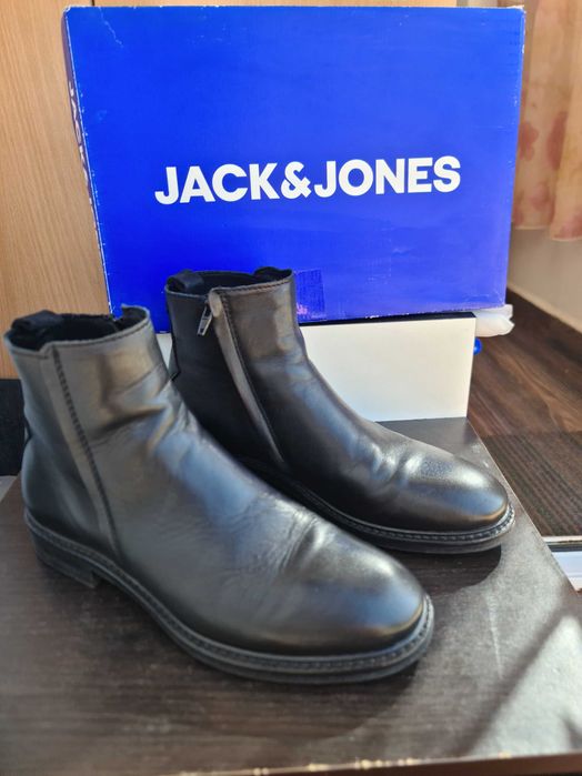 Ghete Chelsea din Piele-NOI