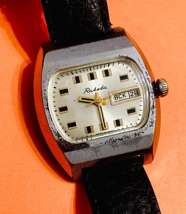 Raketa baker retro watch USSR экспортные