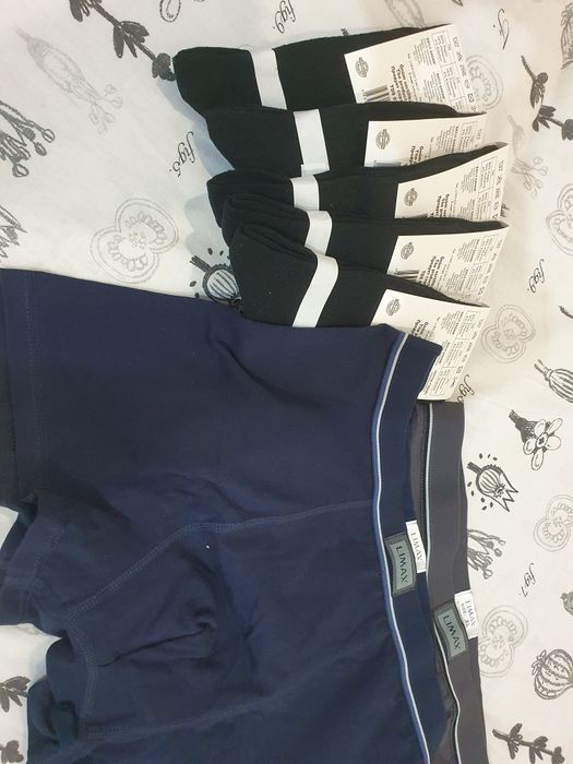 Носки (5) и трусы (2)