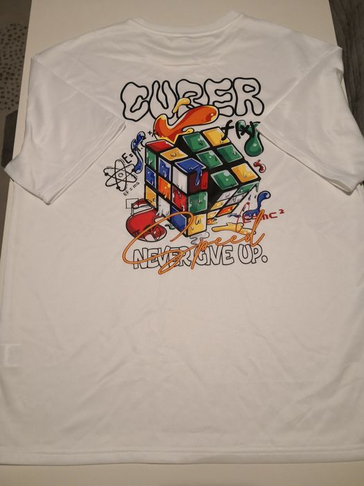 Tricou barbati colorat NOU Cub Rubik