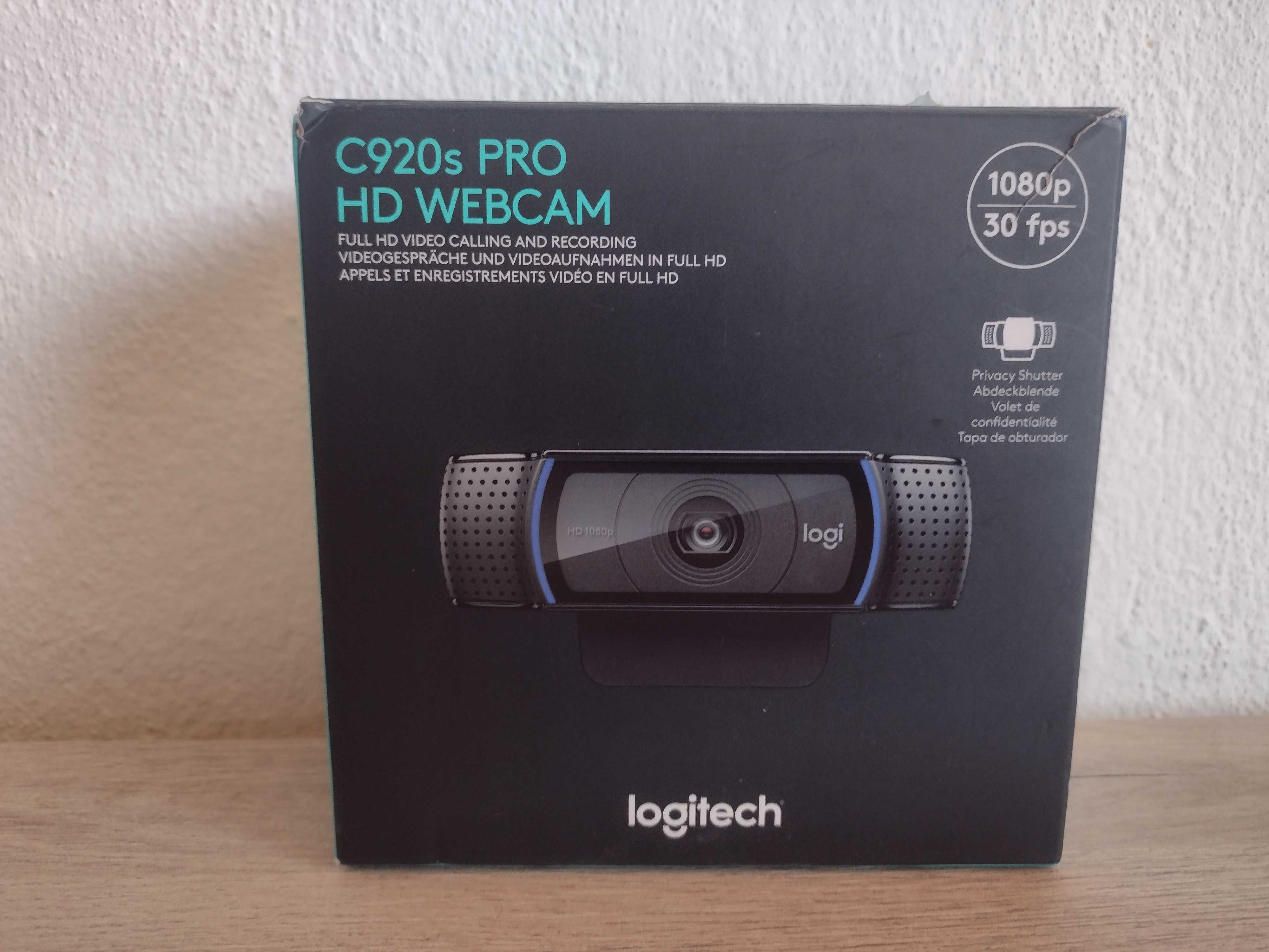 камера Logitech C920s Full HD/30fps