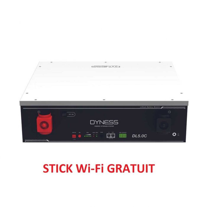 Baterie solara Dyness DL5.0C 5.12 kWh 48V LFP(LiFePO4) + stick Wi-Fi