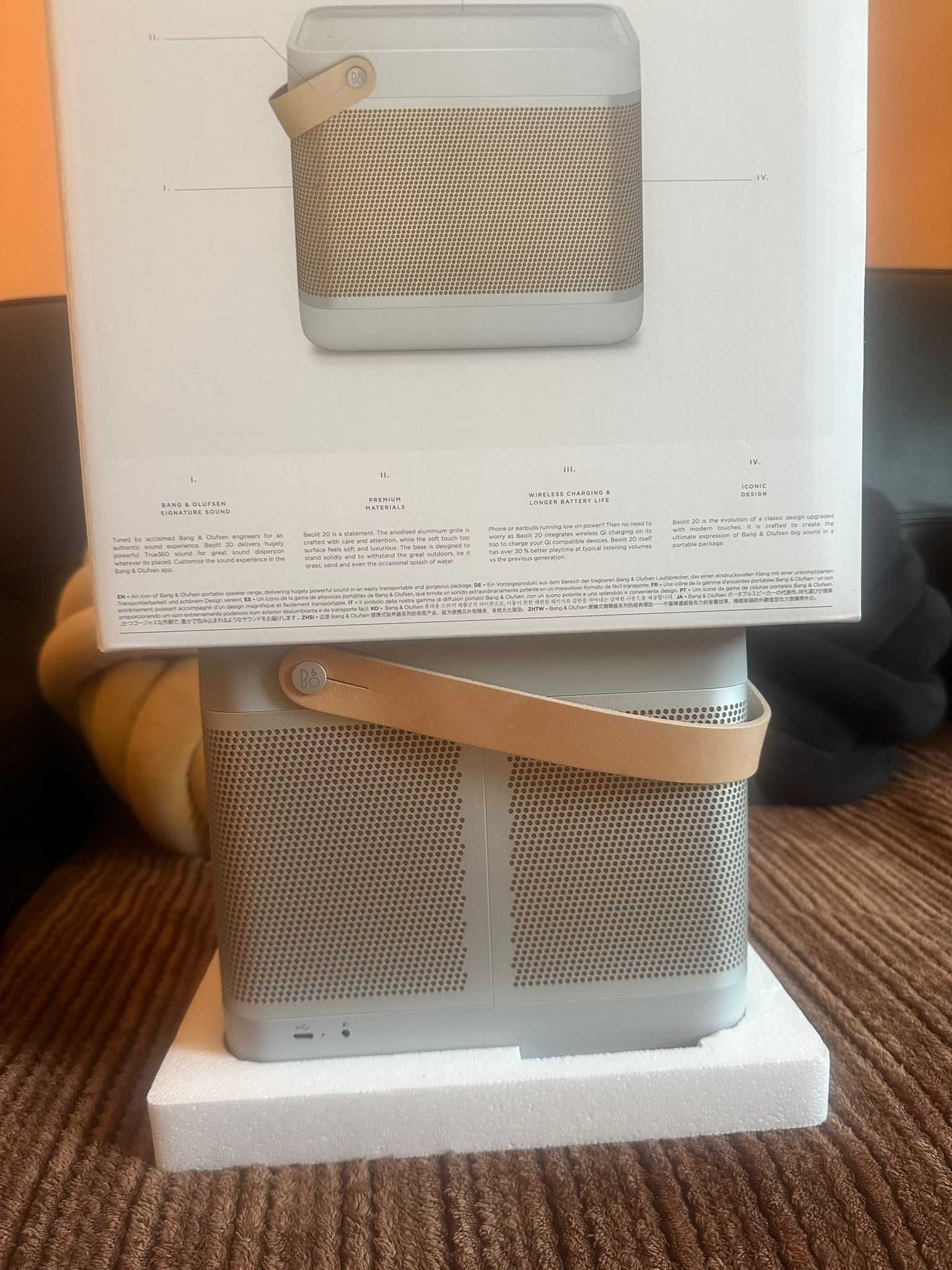 Тонколона Bang & Olufsen Beolit 20 - висок клас, лесно преносима