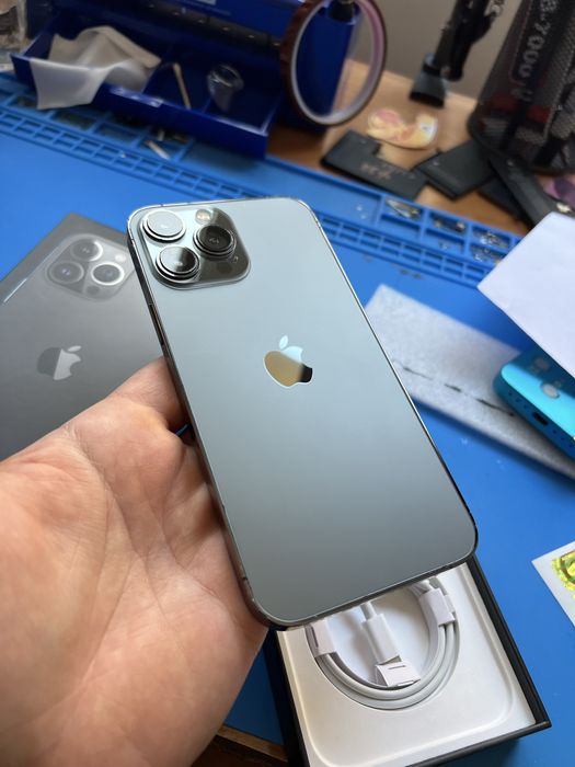 iPhone 13 PRO MAX, 128GB, ОТЛИЧЕН, ГАРАНЦИЯ, 100% батерия!