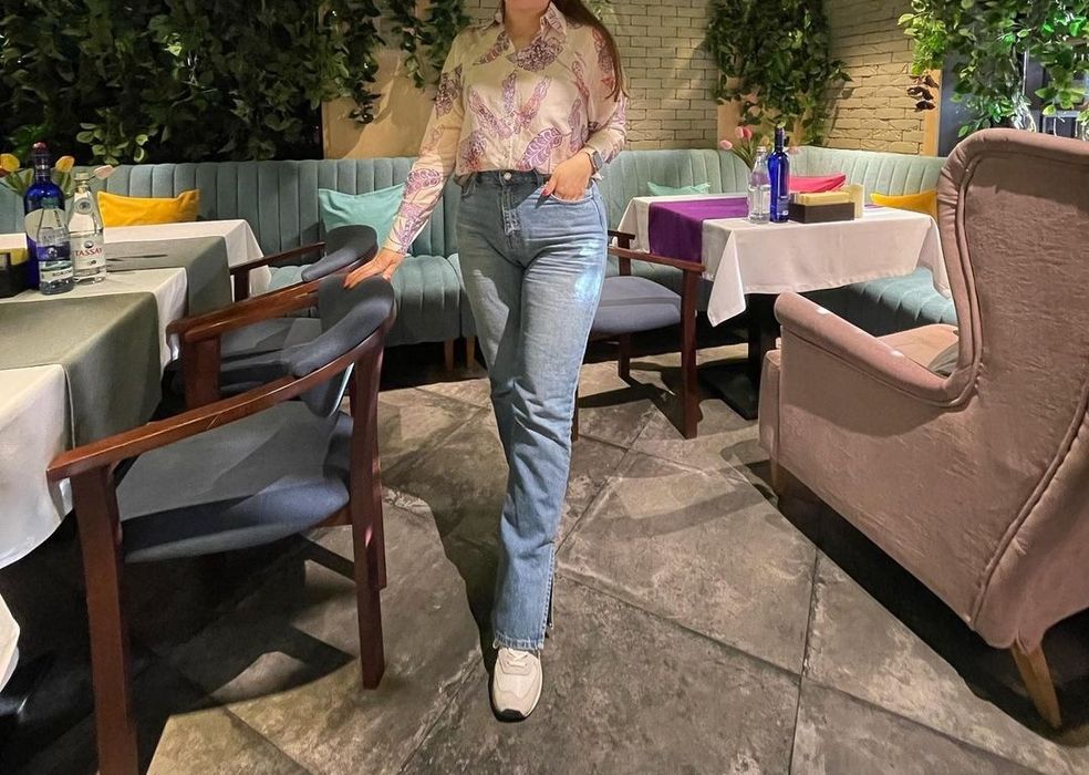 Блуза хлопок Massima Dutti и платье