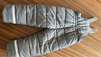 Salopeta iarna copii cu fleece pe interior 2-3 ani/ 98 cm