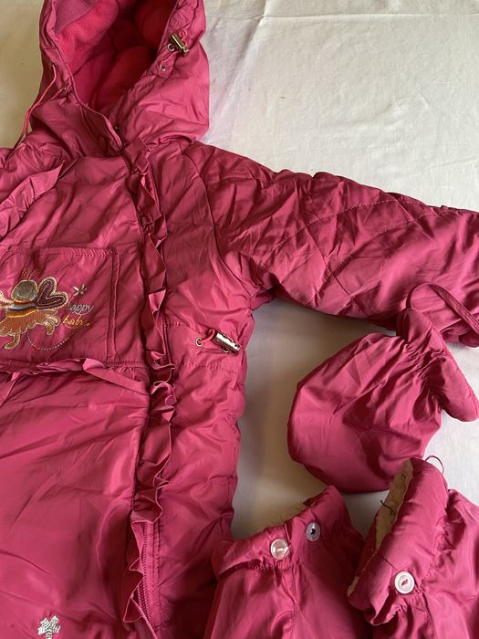 Комбинезон, куртка конверт  для девочки осень, зима