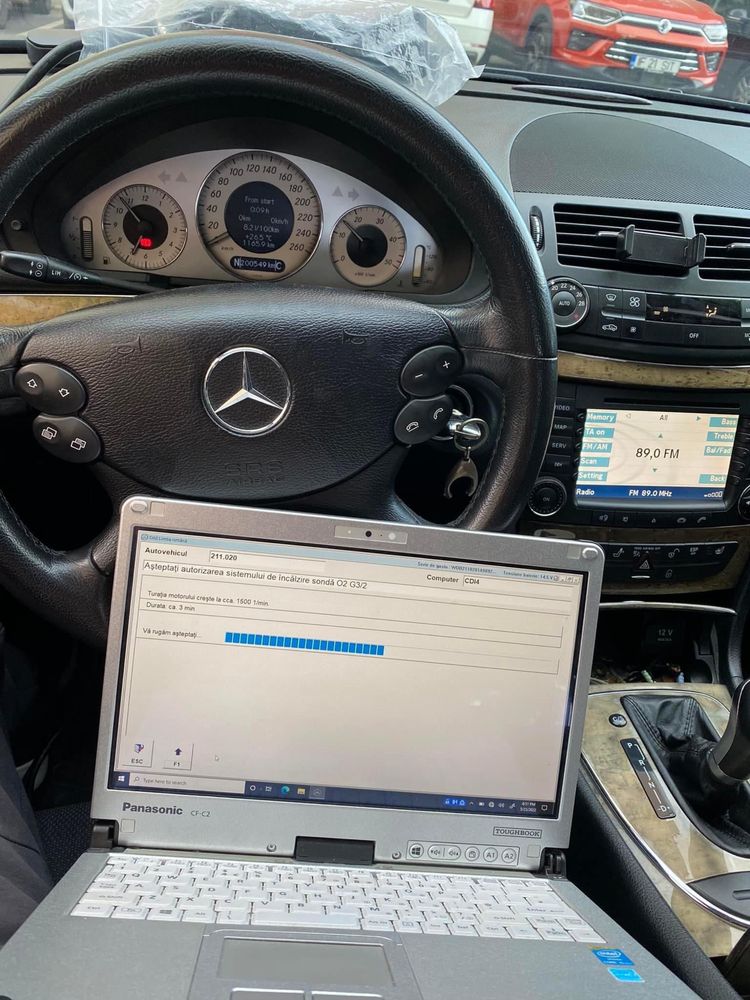 Oferim servicii diagnoza auto pentru mercedes tester star vcds
