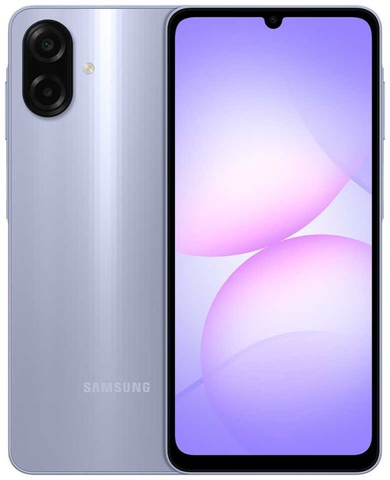 Samsung Galaxy A07 4 ГБ /64 ГБ в коробке, не распакованный, фиолетовый