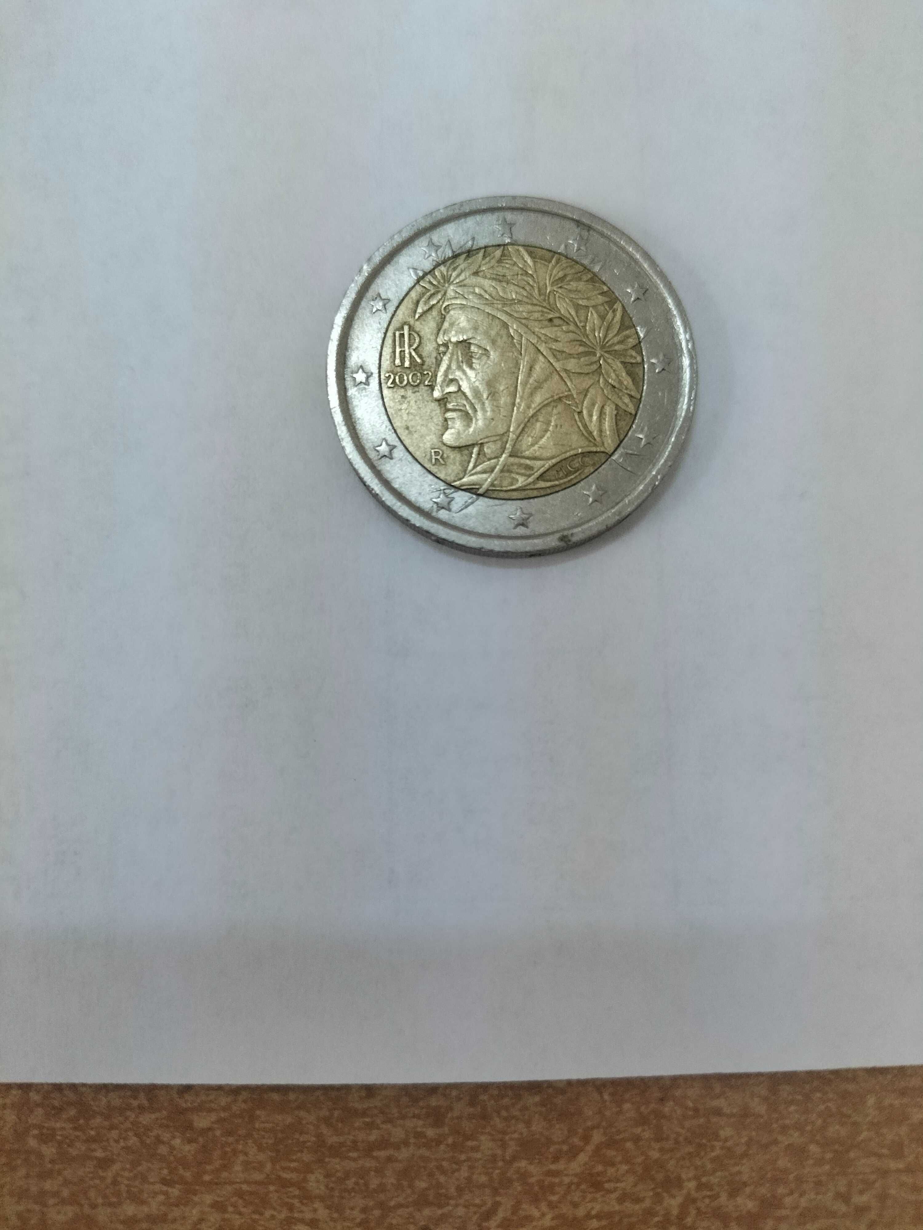 Moneda 2 EURO emisiune 2002