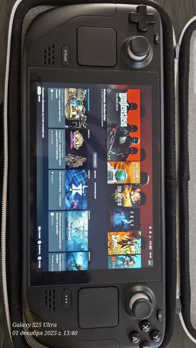 Steam Deck портативная приставка PC.