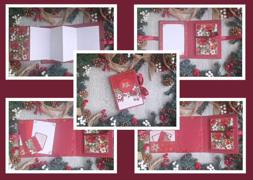 Коледни комплекти „Коледна магия в спомени и сладост“, ръчна изработка