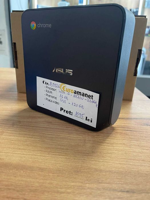 Mini PC ASUS Chromebox 4 cu procesor Intel Core i7-10510U -A-