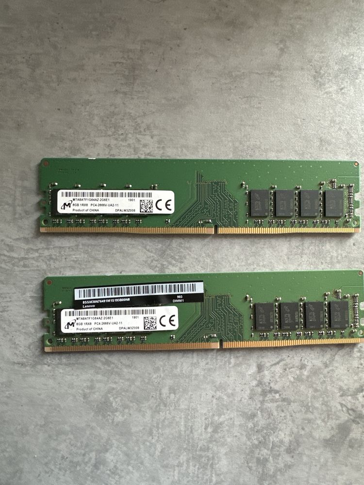 Memorie Ram Pc 2x8 gb DDR 4