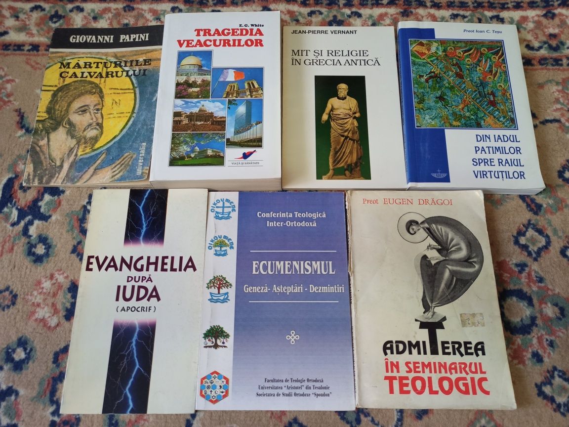 Cărți religie, filozofie, istorie, cultură.De la 10 la 400 lei.