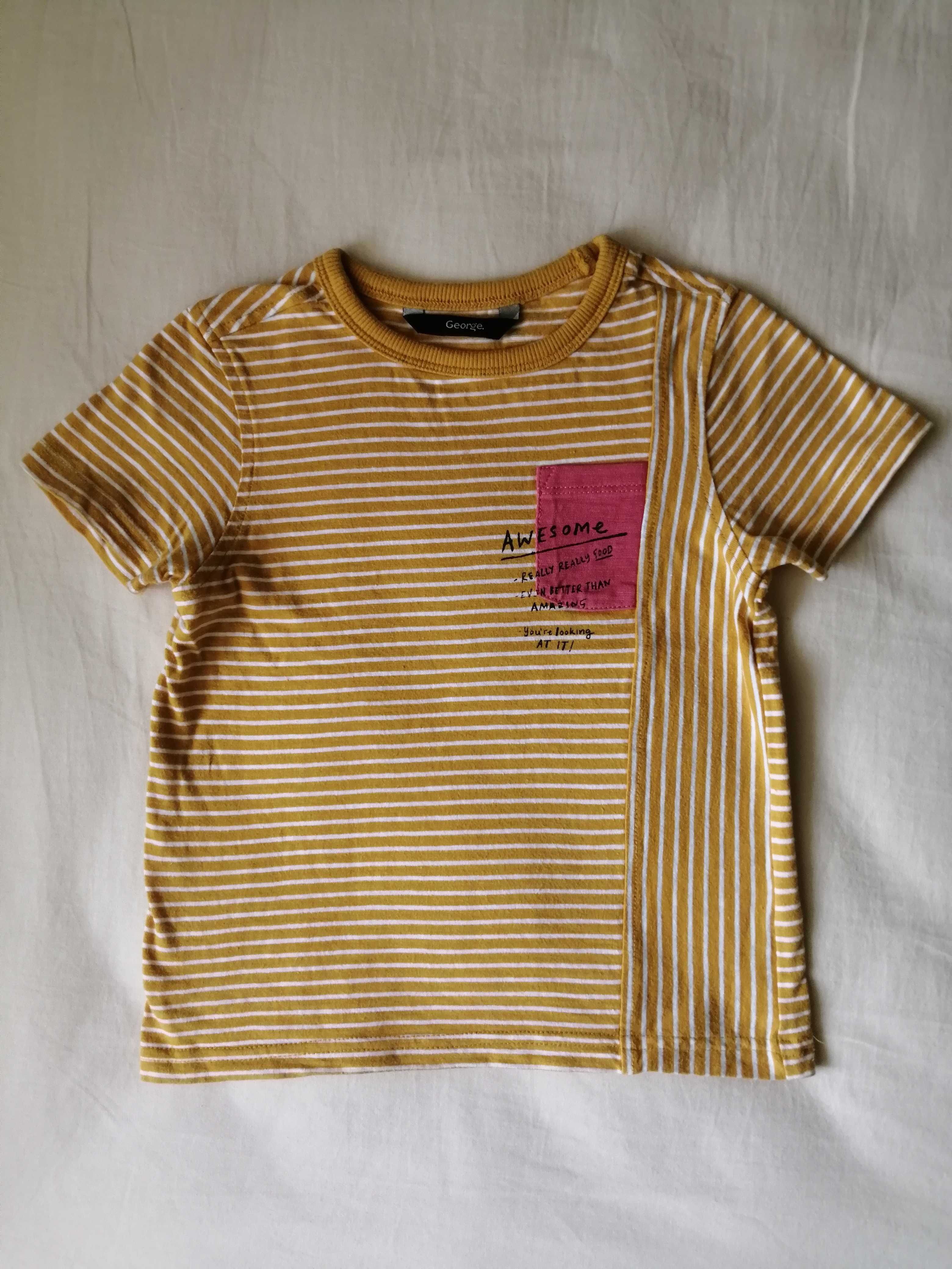 Летни тениски за момче, H&M, George, Matalan, Primark, 2-6 г.