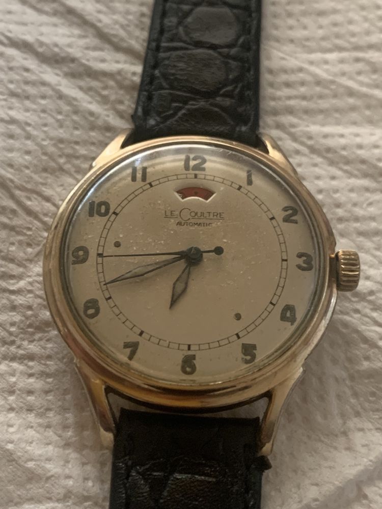 RARITATE! Jaeger LeCoultre Powermatic cal 481 placat aur 10k anii 50