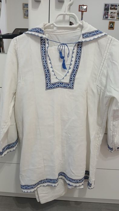 Costum popular barbatesc vechi cu fir aurit
