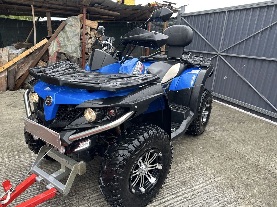 Atv Cf Moto 550 cu lama de zapada (Nu linhai , Can am , Polaris , Tgb)