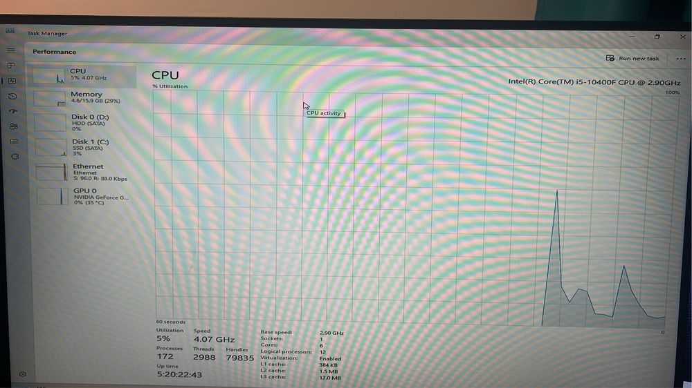 vand calculator performant