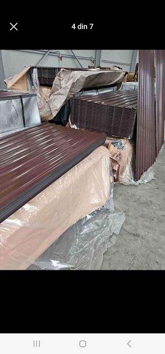 Tabla cutata Zincata Și Colorata Diferite Grosimi