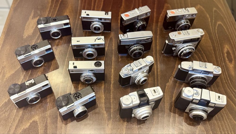 Colectie Aparate FotoVintage Anii 60/80 Kodak/Agfa/Smena/Vilia/Beiret