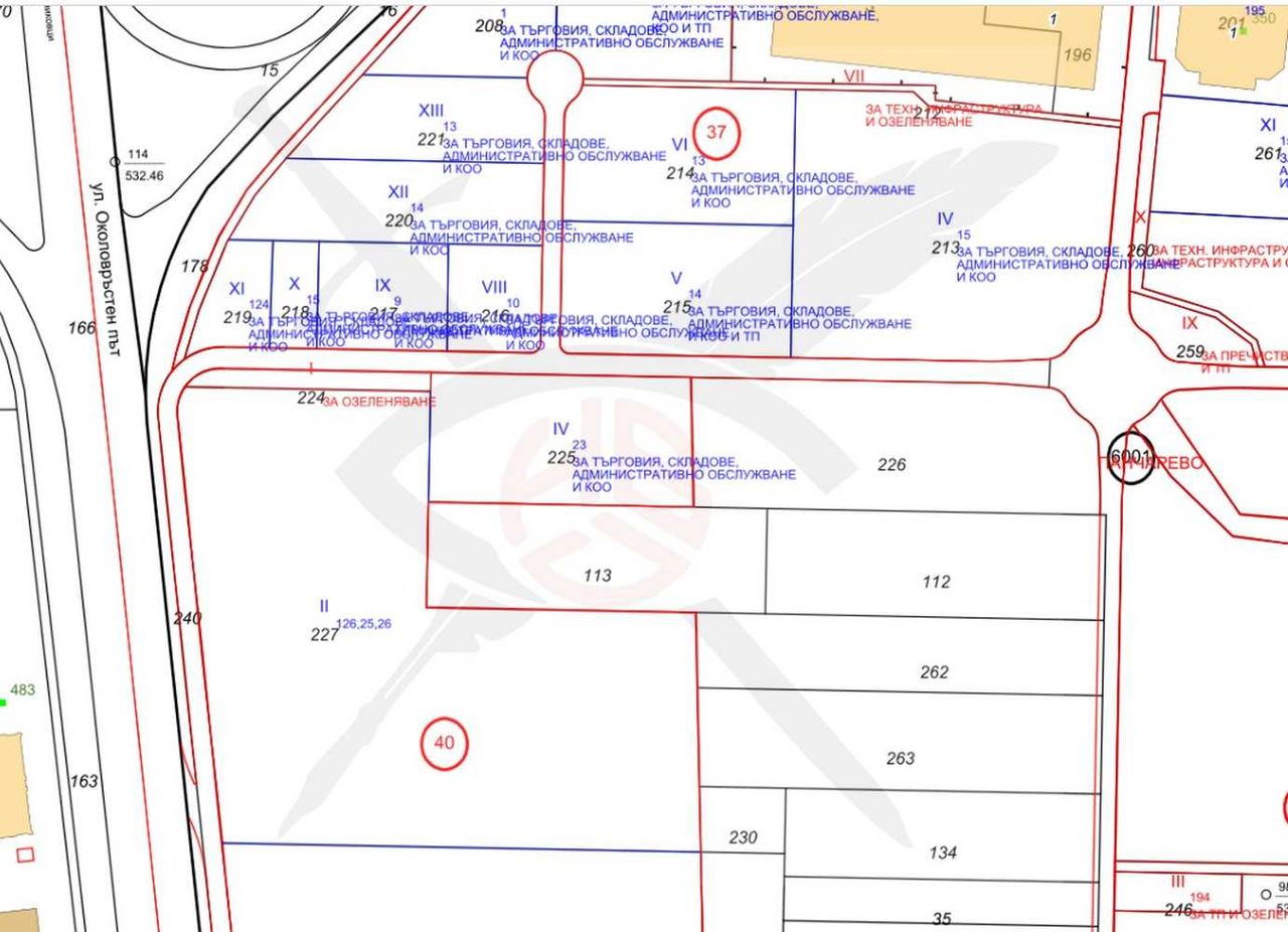 Продава се Парцел в София, Враждебна - 7345 кв.м за 106 €/кв.м - Снимка #2