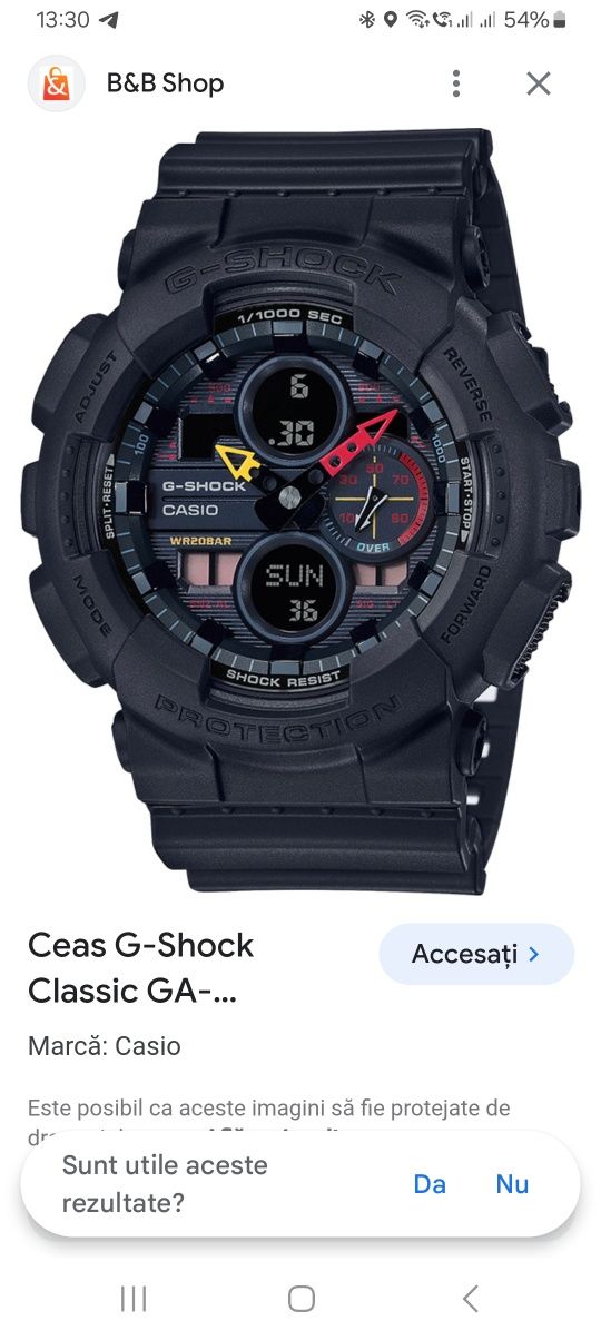 Ceas G-Shock Classic
GA-140BMC-1AER