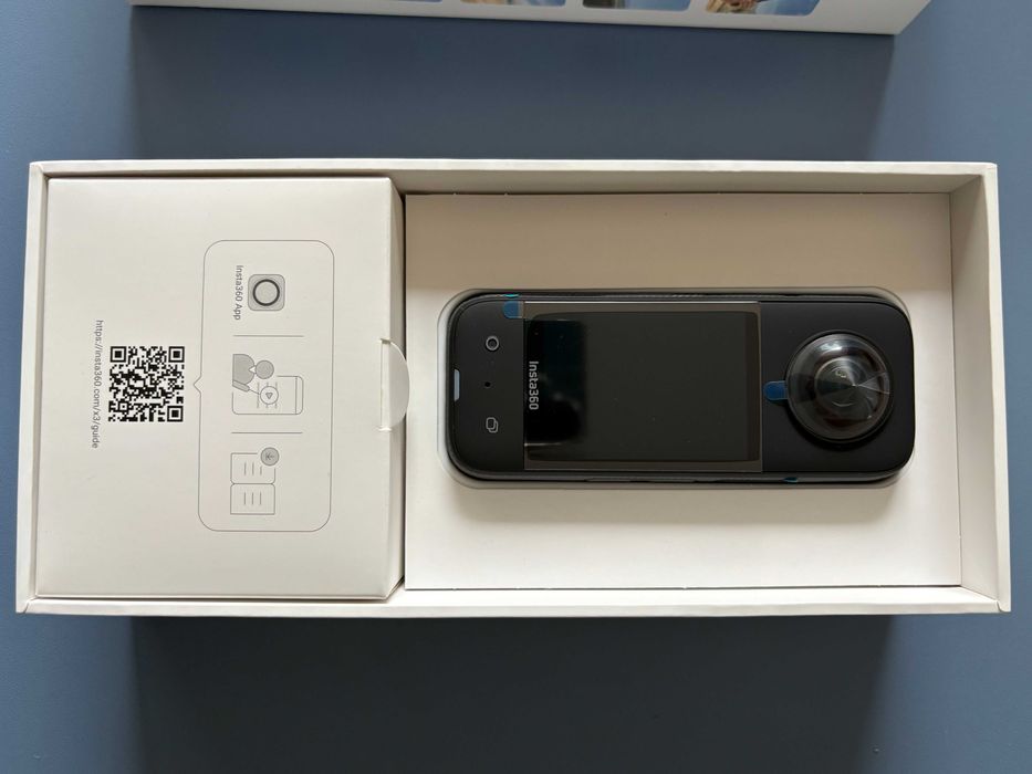 Insta360 X3 – чисто нова 360° екшън камера с 1г остатъчна гаранция