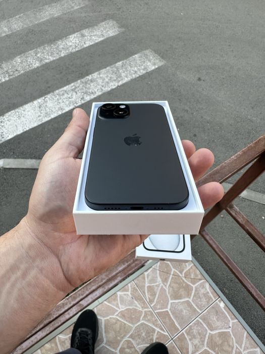 Iphone 15 Black 128 Gb neverlock 100% ca Nou