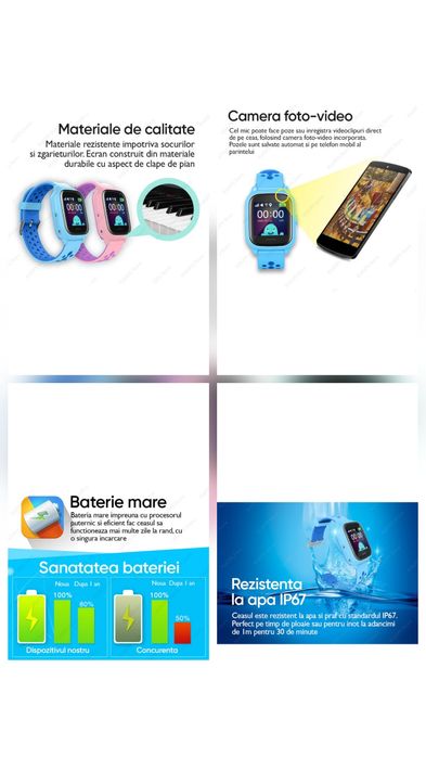 Ceas Smartwatch Copii Tech One