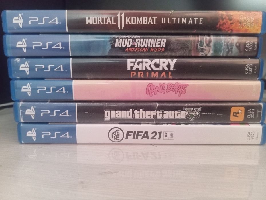 Продам игры на PlayStation 4