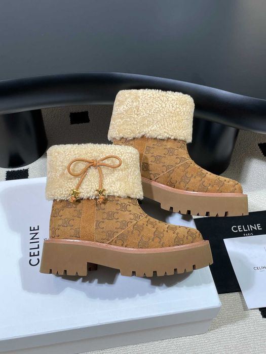 Ghete Celine - piele naturala 100% premium prezentare completa
