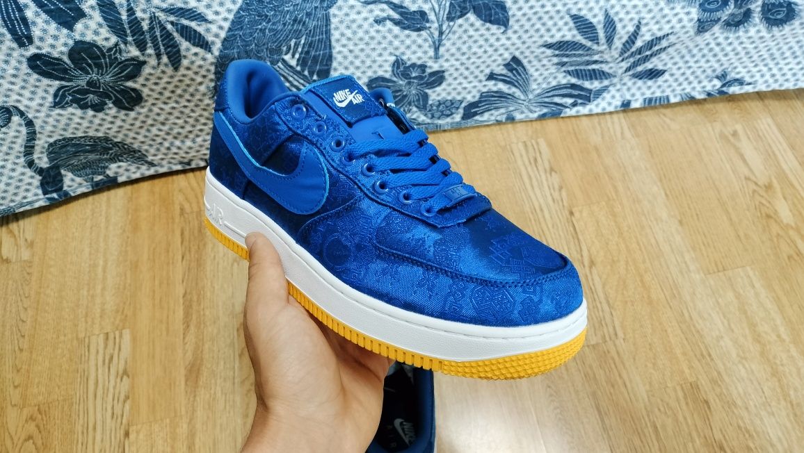 Af1 blue Fragment x CLOT