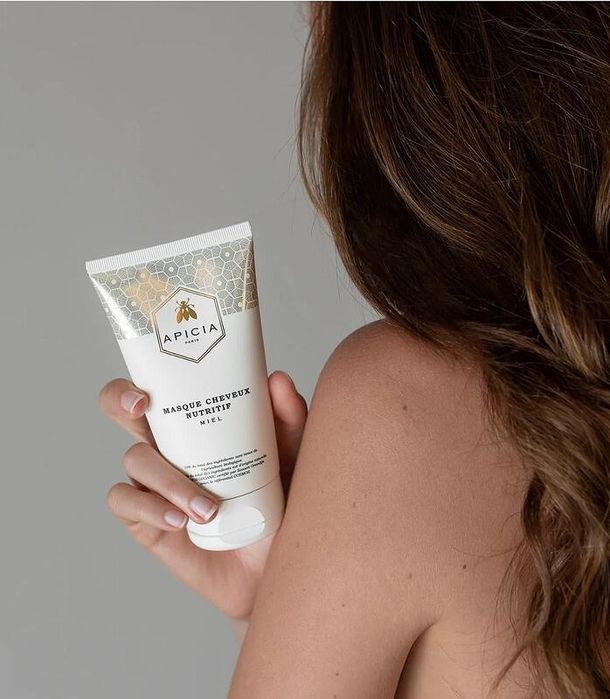 Маска за коса с мед и алое Apicia