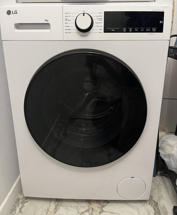 Mașină de spalat LG 9KG utilizată 1 an garantie + factura Emag