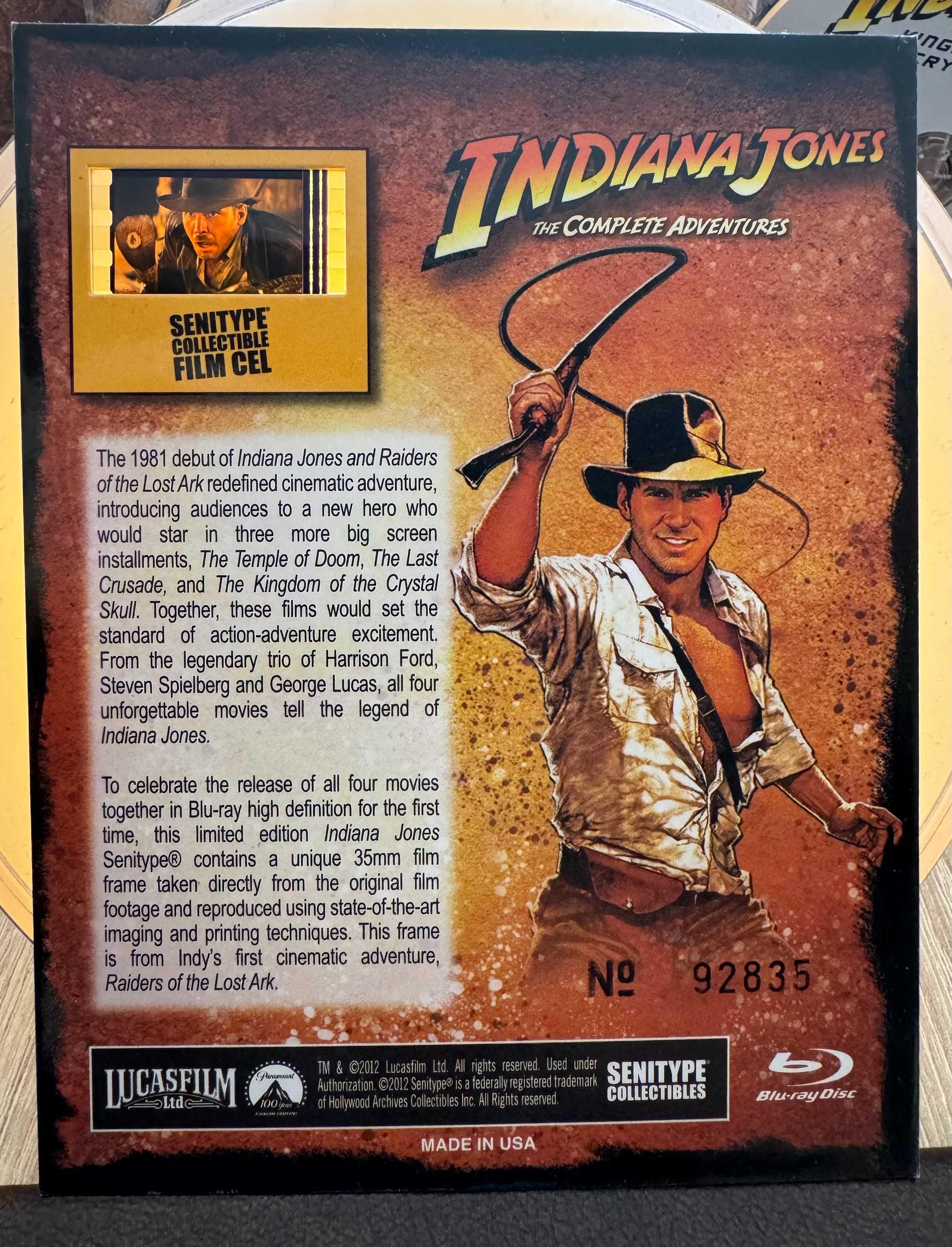 Indiana Jones: The Complete Adventures (Limited Edition Blu-ray]