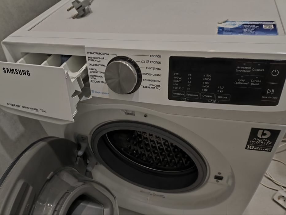 Продам стиральную мамшну samsung eco bubble