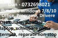 Instalare Windows 7 8 10 11 Office Drivere Devirusare Reparatii Laptop