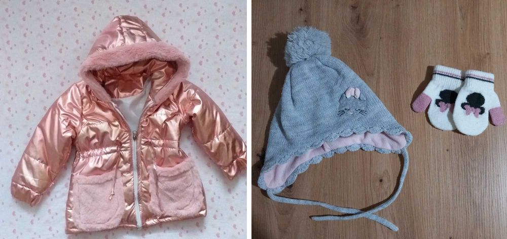 Маркови дрешки за момиченце 2-3г. / 92-98см. + Кецове на NEXT