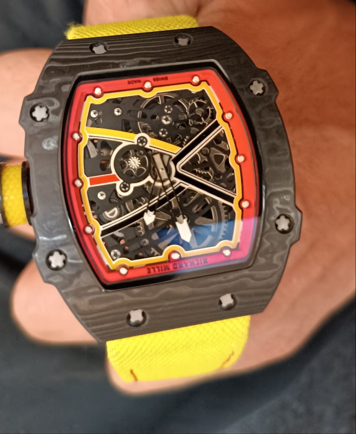 RICHARD MILLE (механизм автоподзавод)