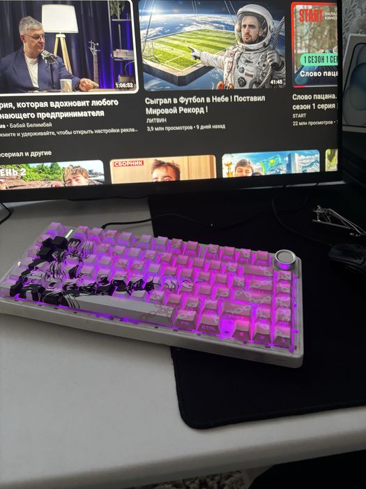 Продам клавиатуру Aula f75