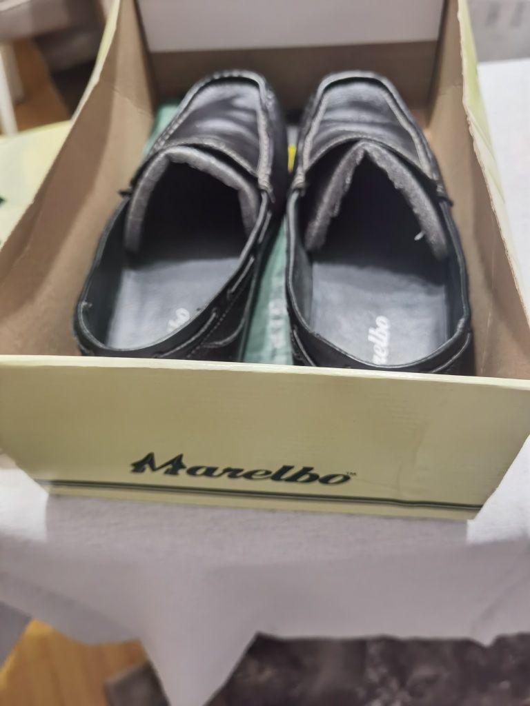 Pantofi piele, culoare neagra