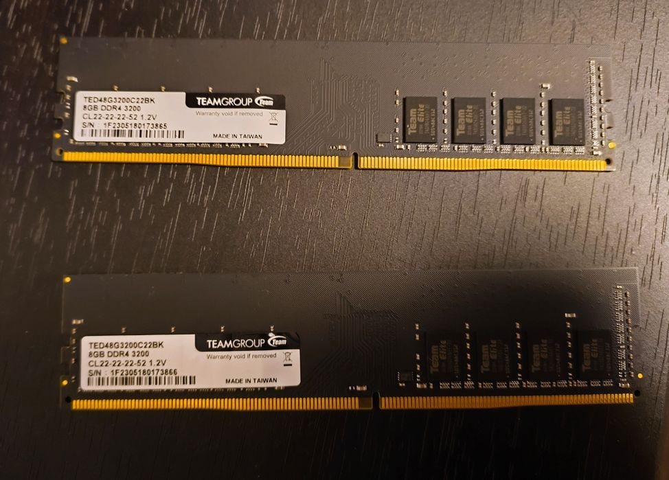 16GB DDR4 RAM 3200 MHz Teamgroup